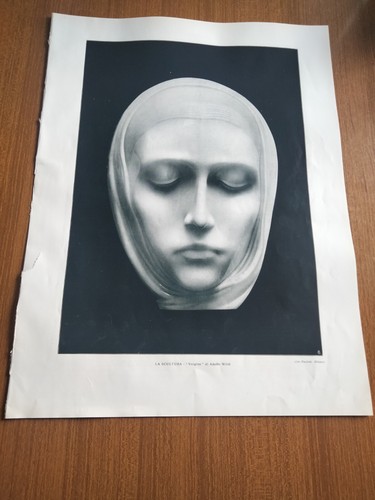 1929 arte adolfo wildt - arte,