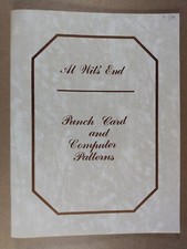 AT WITS' END Punch Card e