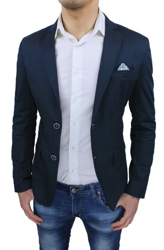 Giacca uomo slim fit - , scuro