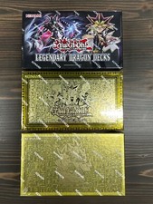 Mazzi Leggendari Yugioh Yugi 1 e 2 + MAZZI DRAGO! Set 3 cofanetti nuovi sigillati!