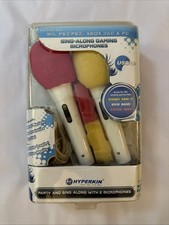 DREAMGEAR WII SINGSONG DUET DOPPIO MICROFONO PER WII KARAOKE GIOCO SIGILLATO