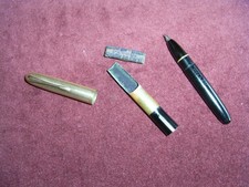 RARISSIMA PENNA STILOGRAFICA  OSMIA SUPRA 220 BREV. N°3171  TIMBRO INCORPORATO