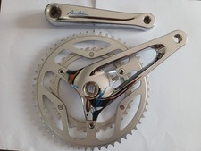 Guarnitura Thun Revolution Kurbel crank set limited chrome edition