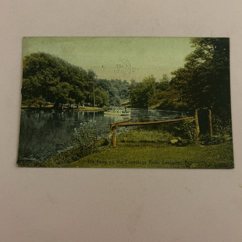 1908 traghetto sul fiume - 1908,