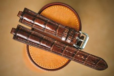 Cinturino marrone fatto a mano