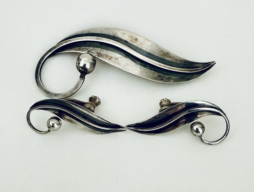 Set spilla orecchini - spilla, vintage