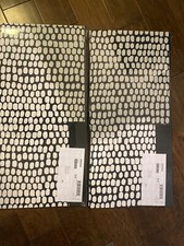 (Lotto di 2) Scatola portaoggetti Ikea DRONA adatta per Kallax Expedit 13x15x13" punti nero/bianco