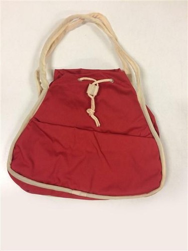 Borsa tessuto rossa - in, mare