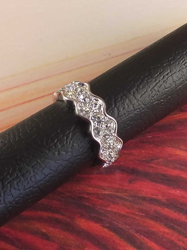 Anello donna elegante metallo - anello,