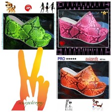 sandali  donna  Scarpe  zeppe zeppa zatteroni - verde arancione fuxia  VV