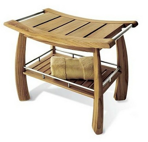 Panca doccia legno - panca,