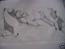 UGO ATTARDI , INCISIONE, con firma,numero,  data