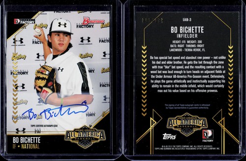 2017 bowman uan - bo, bichette
