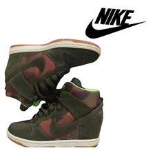 Nike dunk wedge cameo military