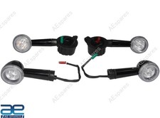 Set indicatori LED neri per