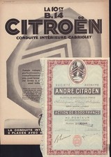 ANDRE CITROEN Paris France