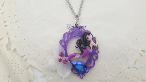 Collana pasta polimerica - , fimo