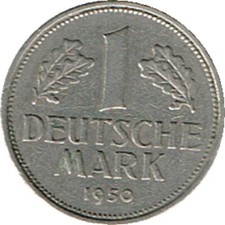 1 Deutsche Mark 1950 (Jäger