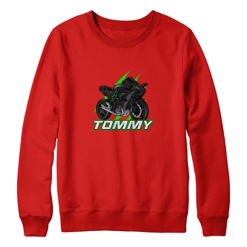 Felpa personalizzata verde - personalizzata,