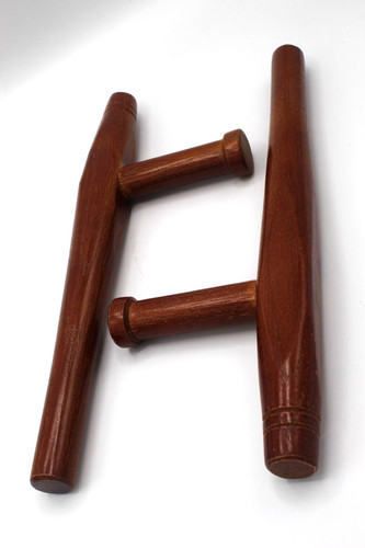 Una coppia tonfa legno - in,