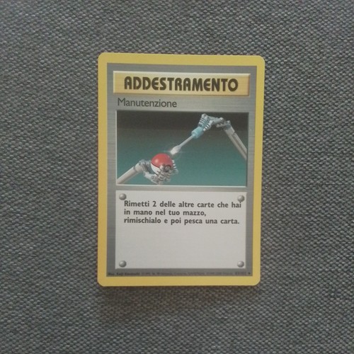 Card pokemon manutenzione - card,