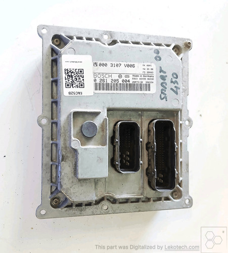 Centralina iniezione smart - ,