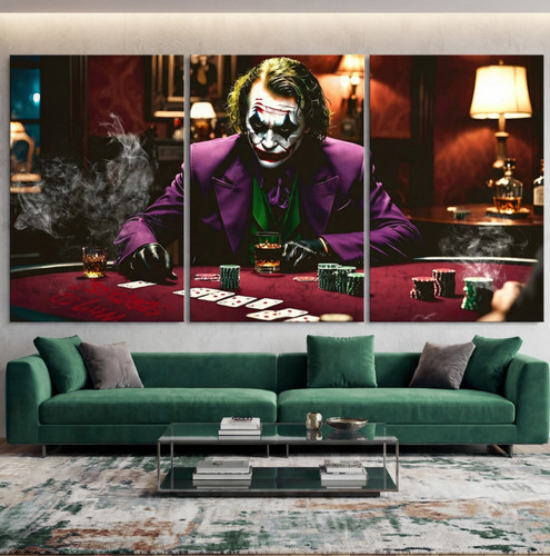 Joker playing poker arte - joker, da