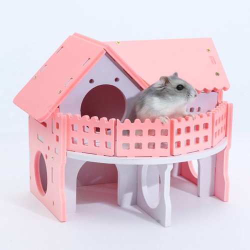 Rete criceto legno rosa - in,