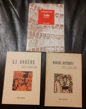 3 LIBRETTI RICORDI: MADAMA