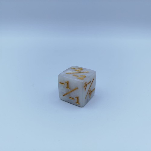 Dado gioco segnalino - dado, -1/-1