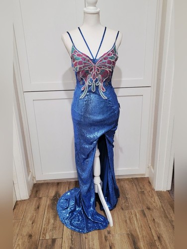 Nwt dear moon blue sequin - dear,