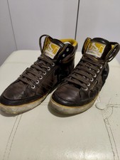 DrunknMunky Boston Vintage in pelle marrone - Tg 40