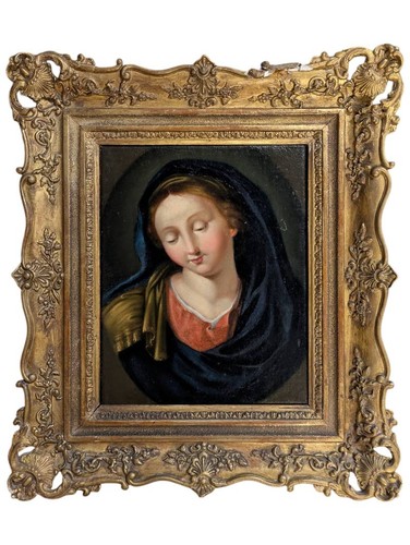 Dipinto madonna olio tela - madonna.,