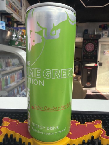 Red bull lime - lime, green