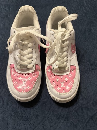 Nike af1 bianche rosa - nike,