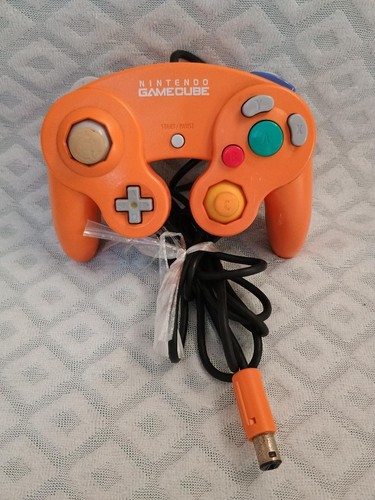 Controller game cube orange - controller-game, cube-orange