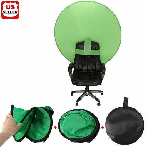 Sfondo schermo verde rotondo