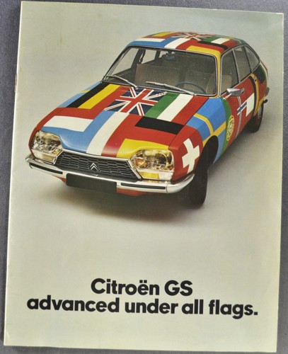 Brochure catalogo citroen - citroen, gs