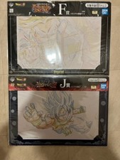 Dragon Ball Ichiban Kuji Cel Art Sheet set di due fogli Akira Toriyama Memorial