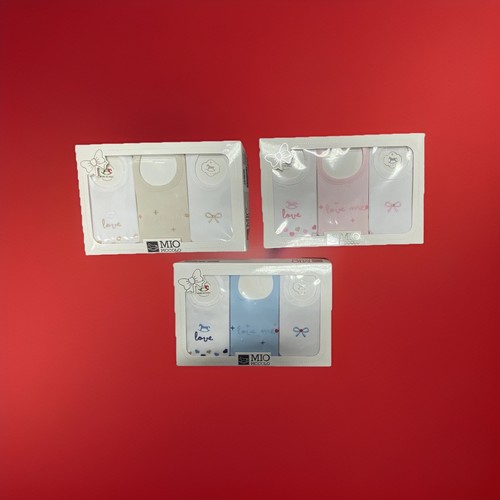 Bavette pezzi neonato mio - bavette,
