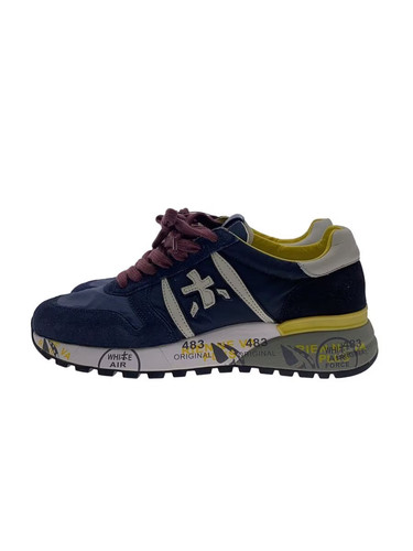 Premiata suede panel low - suede, cut