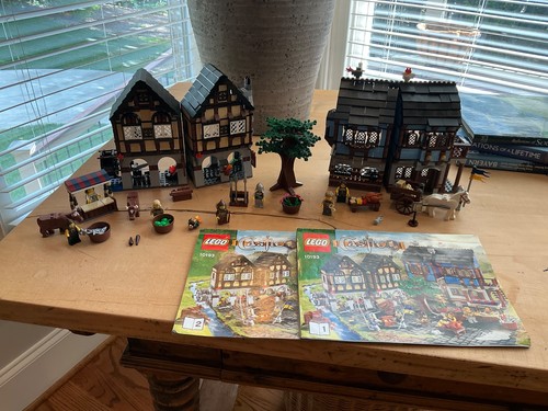 Lego castle medieval market - castle,