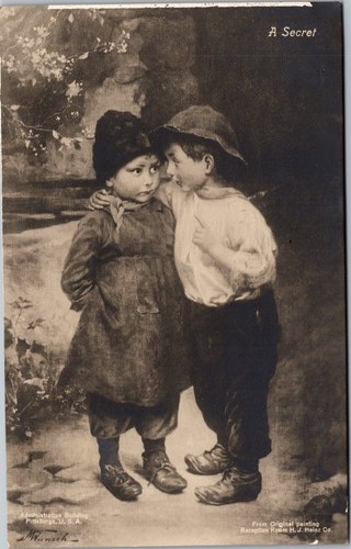 Rppc art pittsburg secret - rppc,
