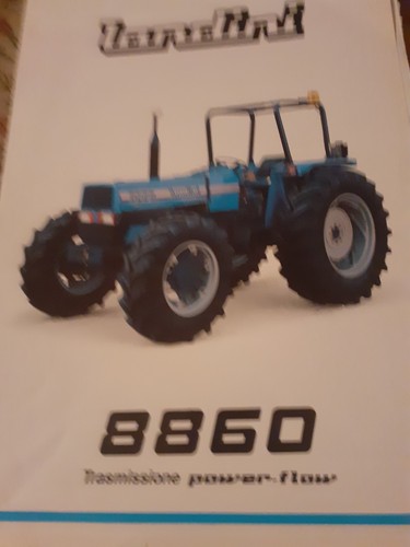 Brochure depliant trattore - brochure/depliant,