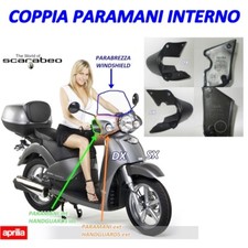 Aprilia scarabeo 125 250 gt coppia paramani interno handguards nero
