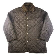 Conte of Florence Tobacco Brown Quilted Jacket L