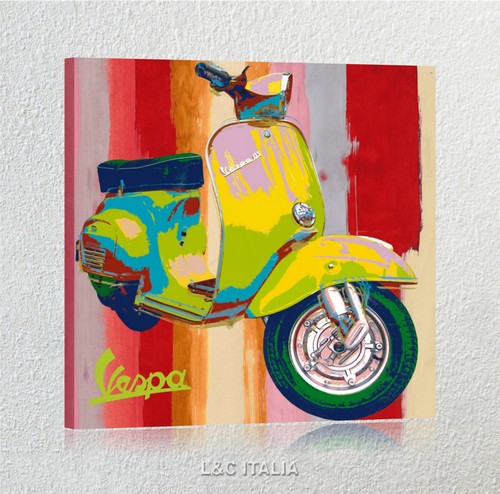 Vespa quadro tela - quadro, su