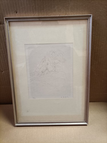 Quadro ragazza pensierosa - pensierosa,