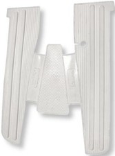 Tappeto in gomma Bianca