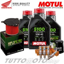 Tagliando HONDA XL 600 V Transalp 1987-2000 / Olio Motul 5100 + Filtri Candele